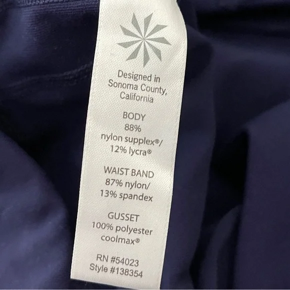 Athleta Skinny Up Size Small Blue Leggings - Picture 6 of 9